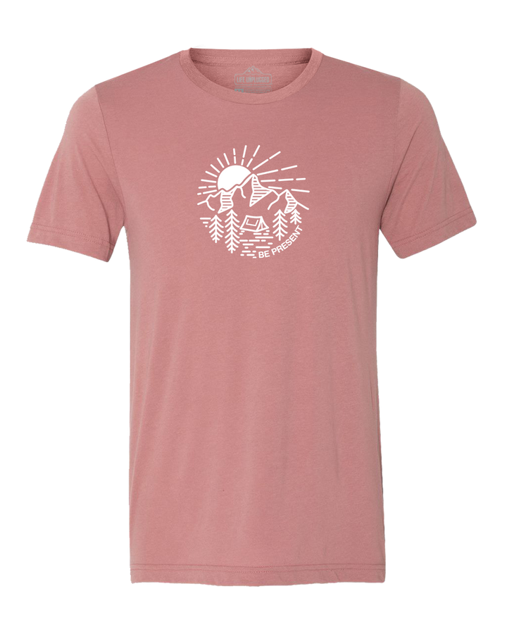 MOUNTAIN SUNSET Triblend T-Shirt