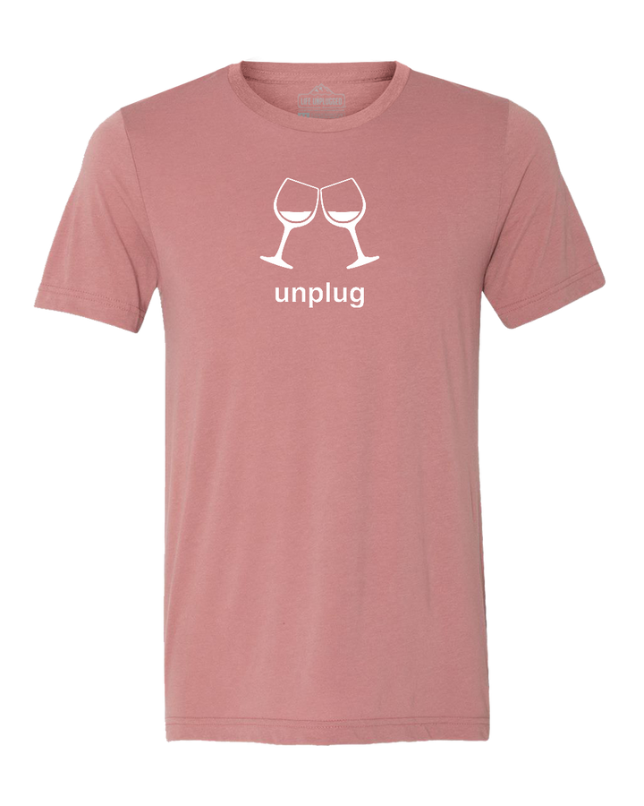 Wine Glass Triblend T-Shirt