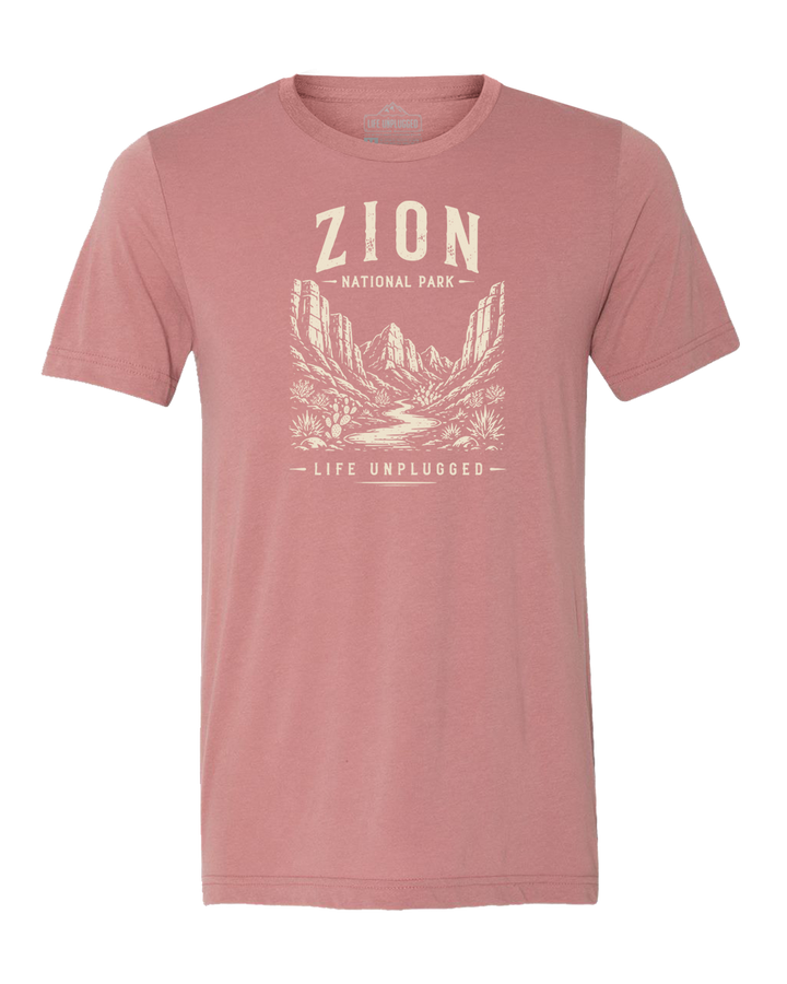 ZION NATIONAL PARK Triblend T-Shirt