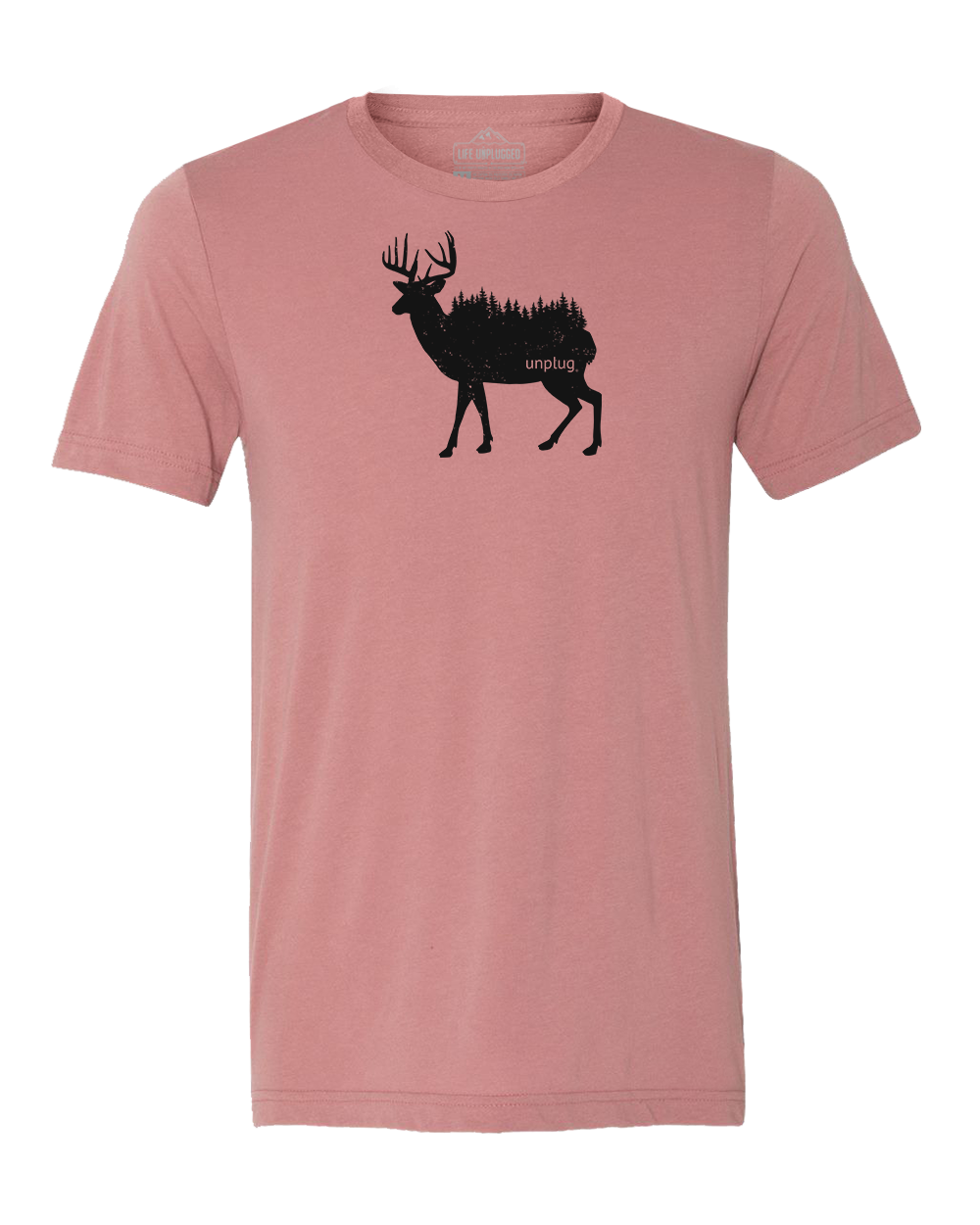 Deer In The Trees Triblend T-Shirt