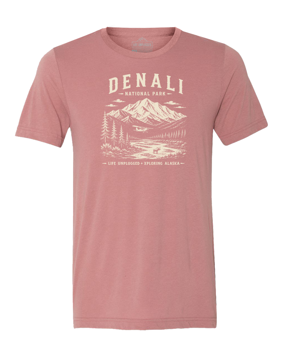 DENALI NATIONAL PARK XPLORING ALASKA Collaboration Triblend T-Shirt
