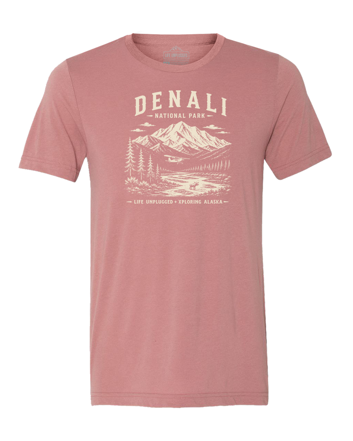 DENALI NATIONAL PARK XPLORING ALASKA Collaboration Triblend T-Shirt
