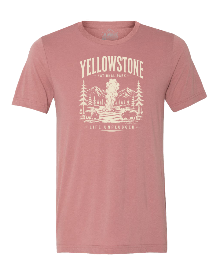 YELLOWSTONE NATIONAL PARK Triblend T-Shirt