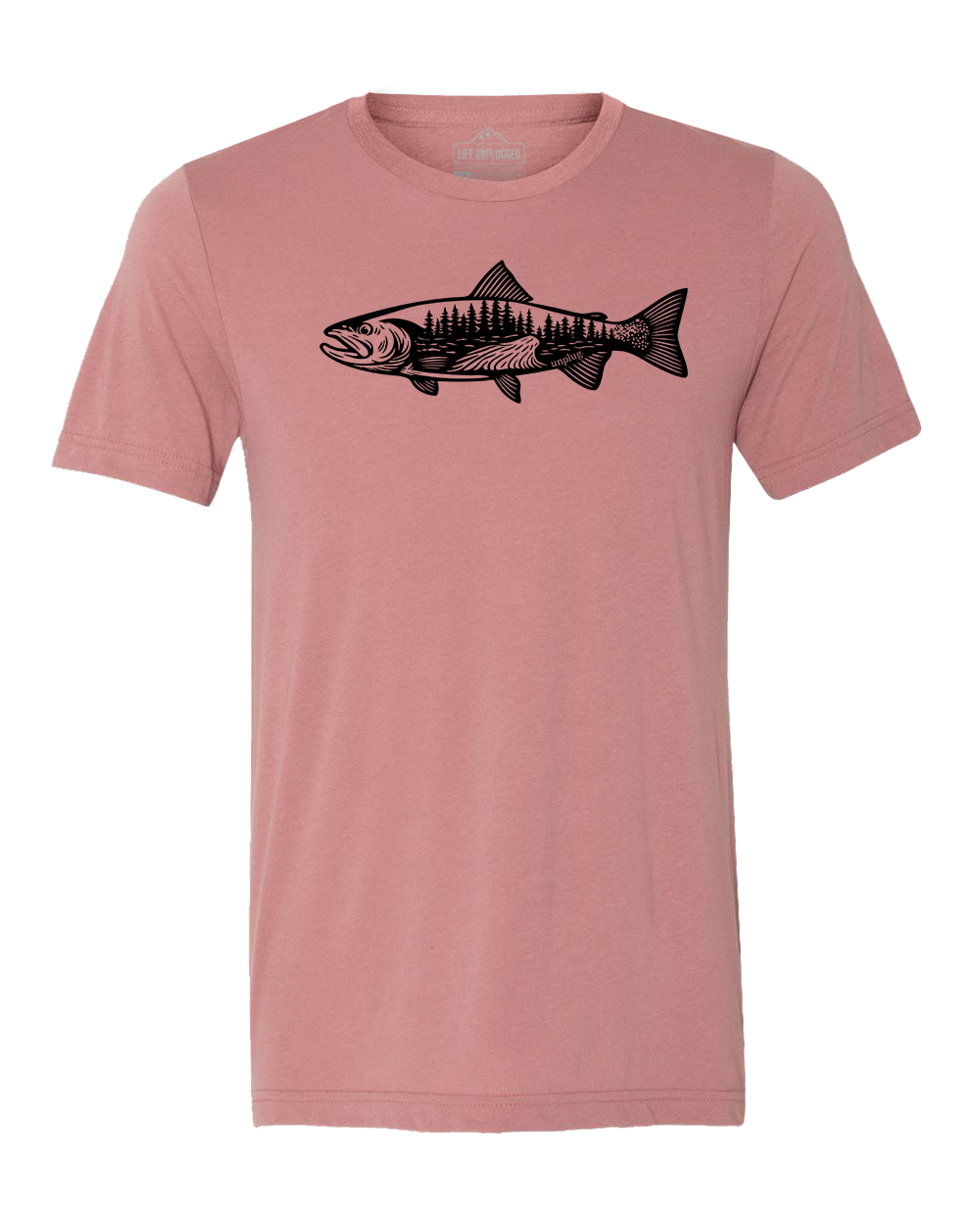 WOODLAND TROUT Triblend T-Shirt