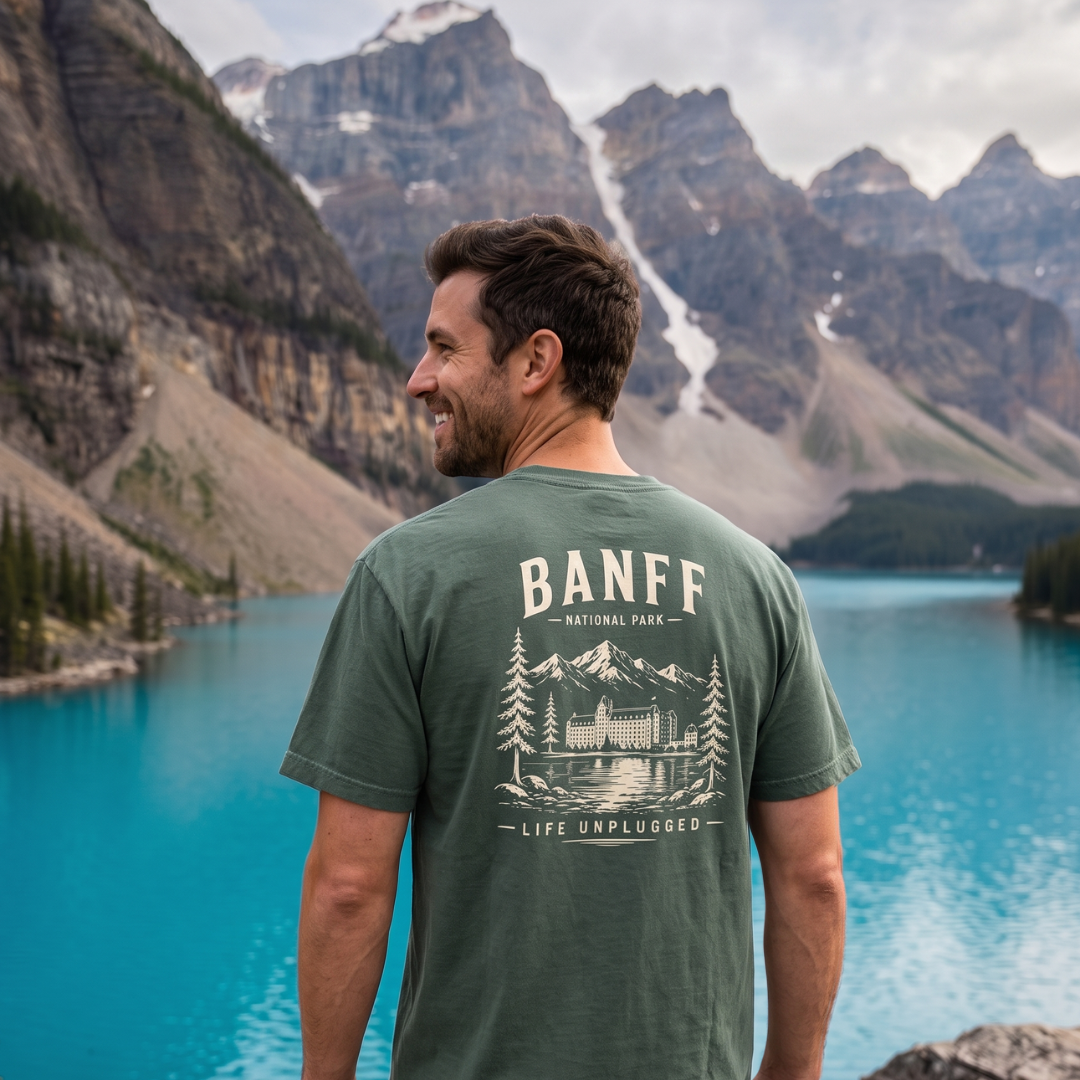 BANFF NATIONAL PARK Cotton T-Shirt powered by Comfort Colors®