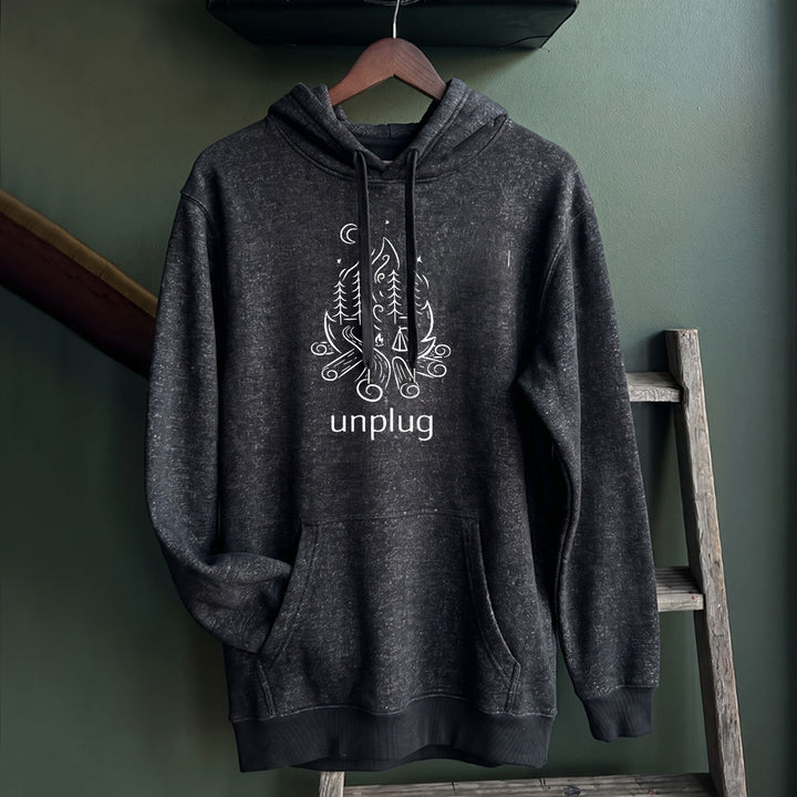 CAMPFIRE CAMPING SCENE Nantucket Super Soft Sweater Hoodie