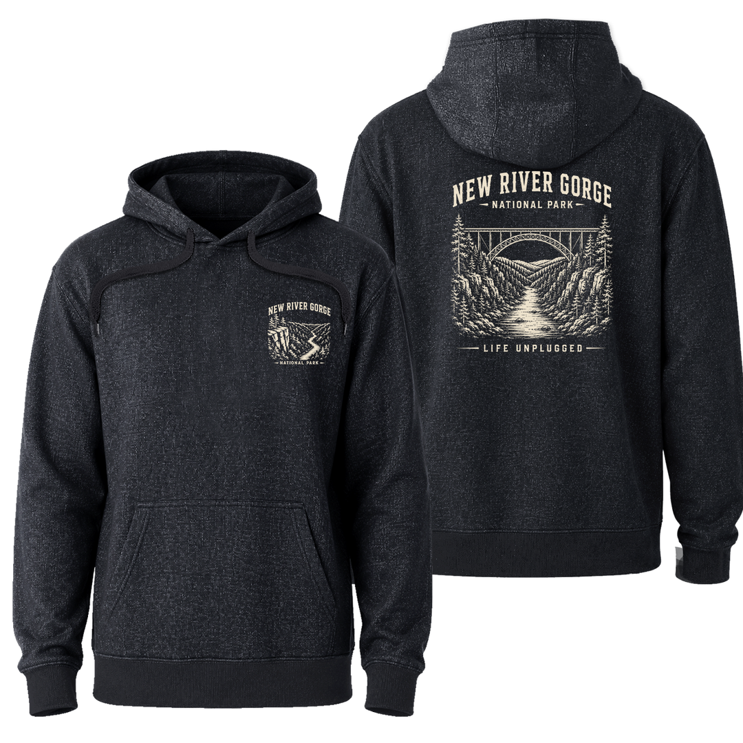 LIMITED EDITION NEW RIVER GORGE NATIONAL PARK Nantucket Super Soft Sweater Hoodie