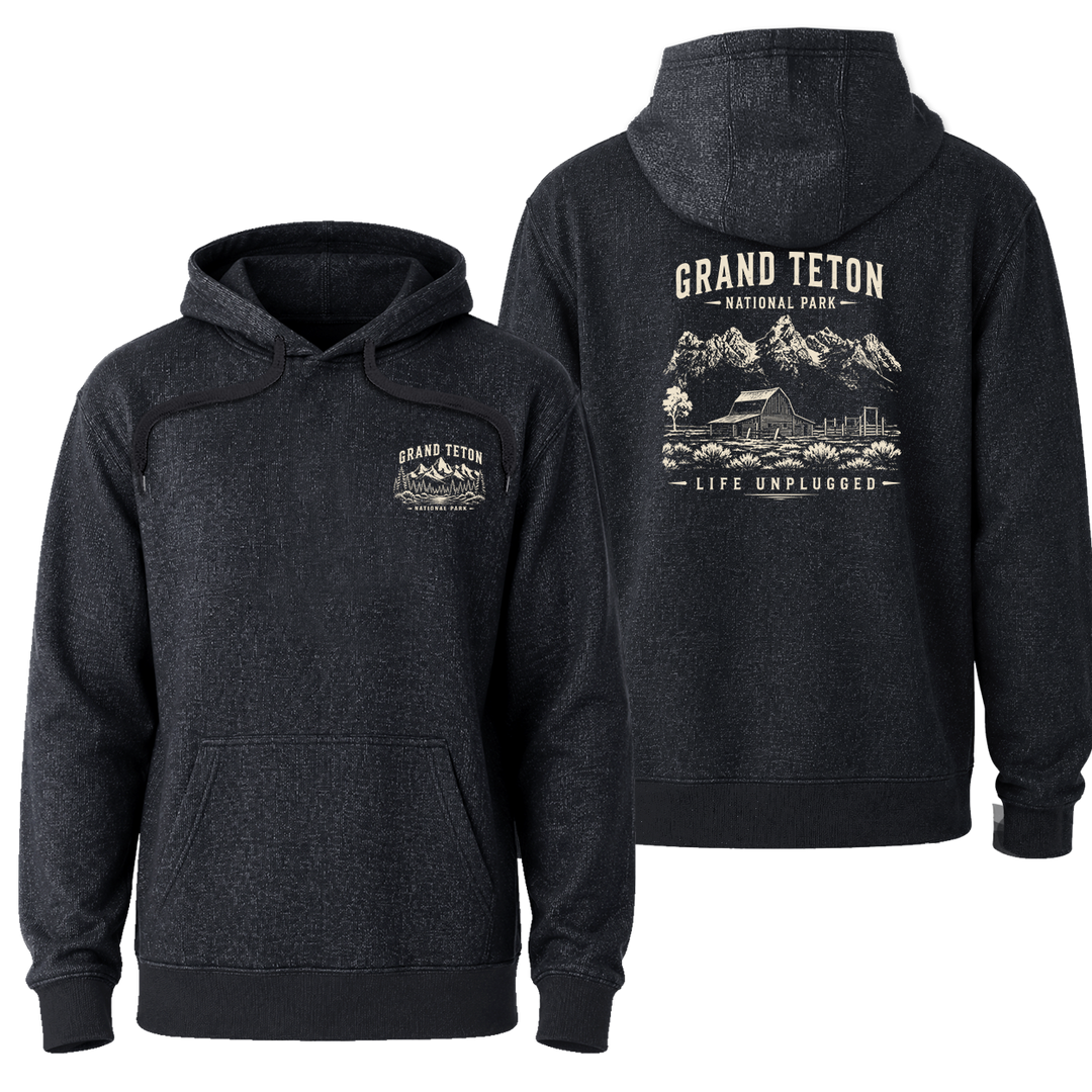 LIMITED EDITION GRAND TETON NATIONAL PARK Nantucket Super Soft Sweater Hoodie