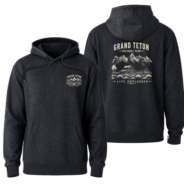LIMITED EDITION GRAND TETON NATIONAL PARK Nantucket Super Soft Sweater Hoodie