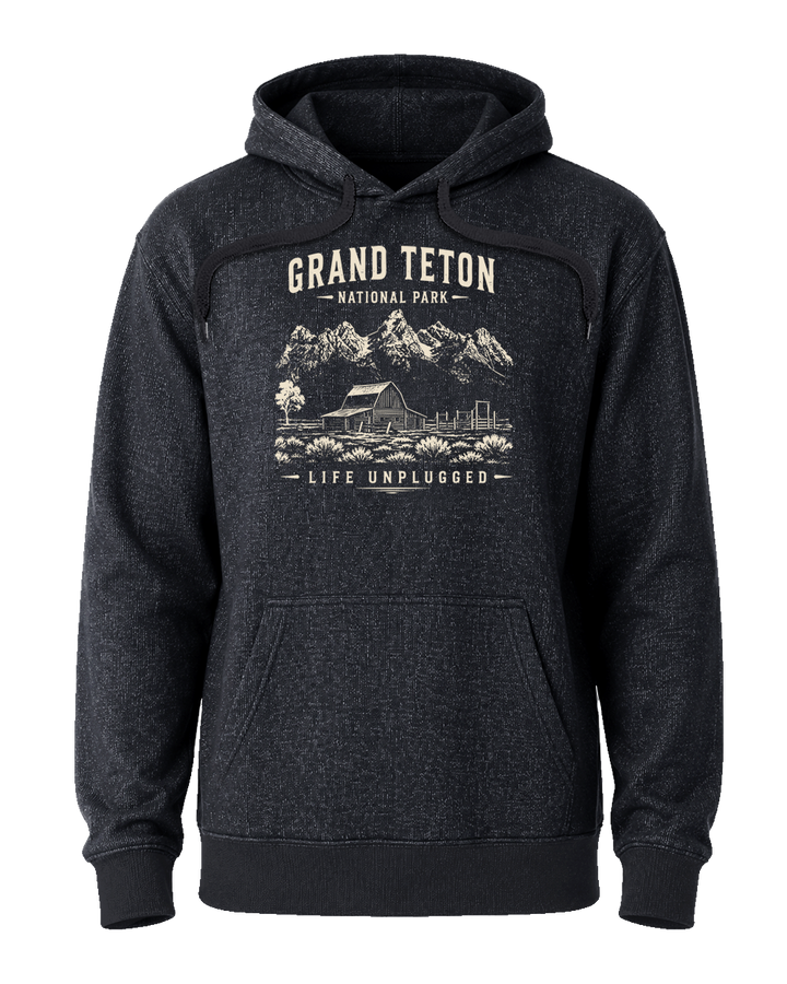 LIMITED EDITION GRAND TETON NATIONAL PARK Nantucket Super Soft Sweater Hoodie