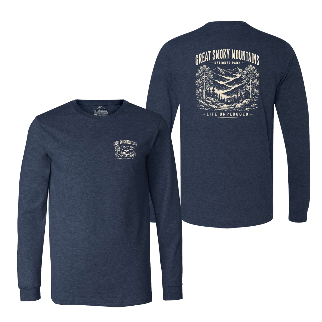 GREAT SMOKY MOUNTAINS NATIONAL PARK Long Sleeve T-Shirt
