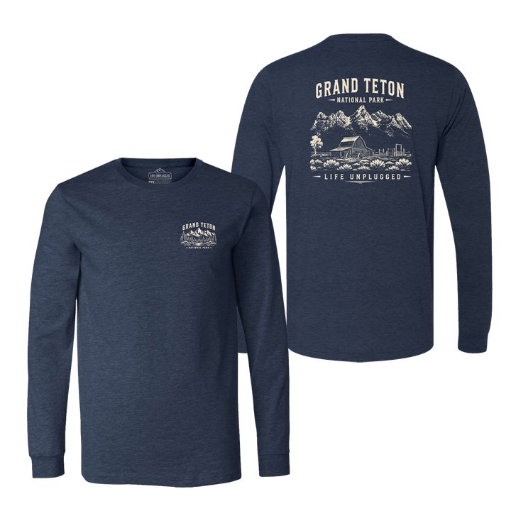 GRAND TETON NATIONAL PARK Long Sleeve T-Shirt