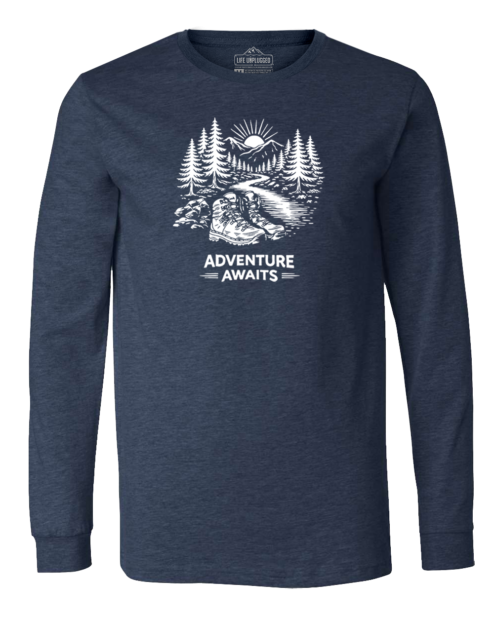 ADVENTURE AWAITS Long Sleeve T-Shirt