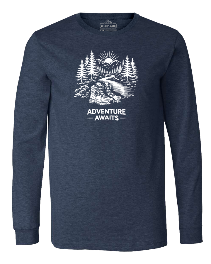ADVENTURE AWAITS Long Sleeve T-Shirt