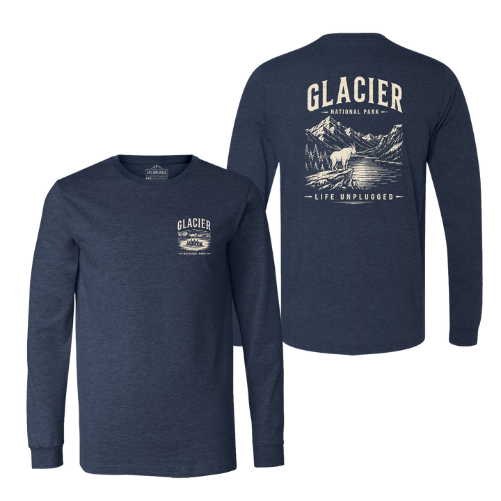 GLACIER NATIONAL PARK Long Sleeve T-Shirt