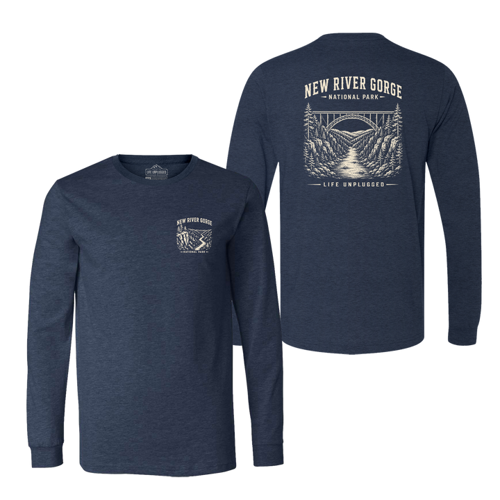 NEW RIVER GORGE NATIONAL PARK Long Sleeve T-Shirt