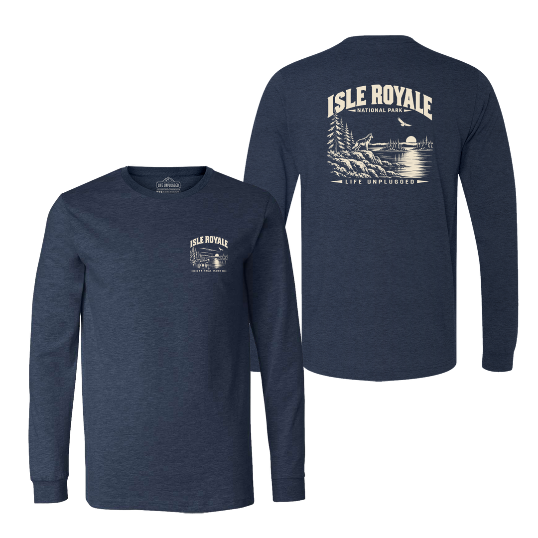 ISLE ROYALE NATIONAL PARK Long Sleeve T-Shirt
