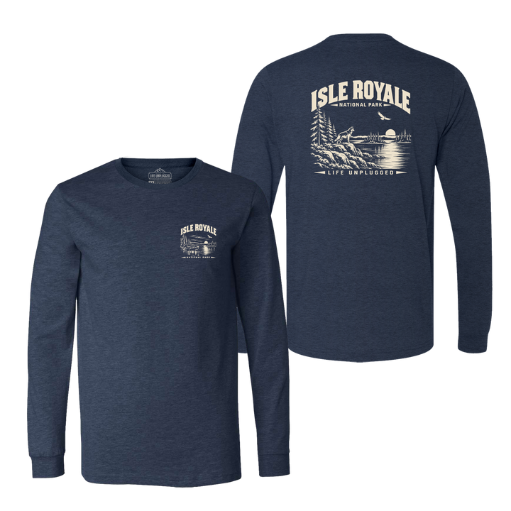 ISLE ROYALE NATIONAL PARK Long Sleeve T-Shirt