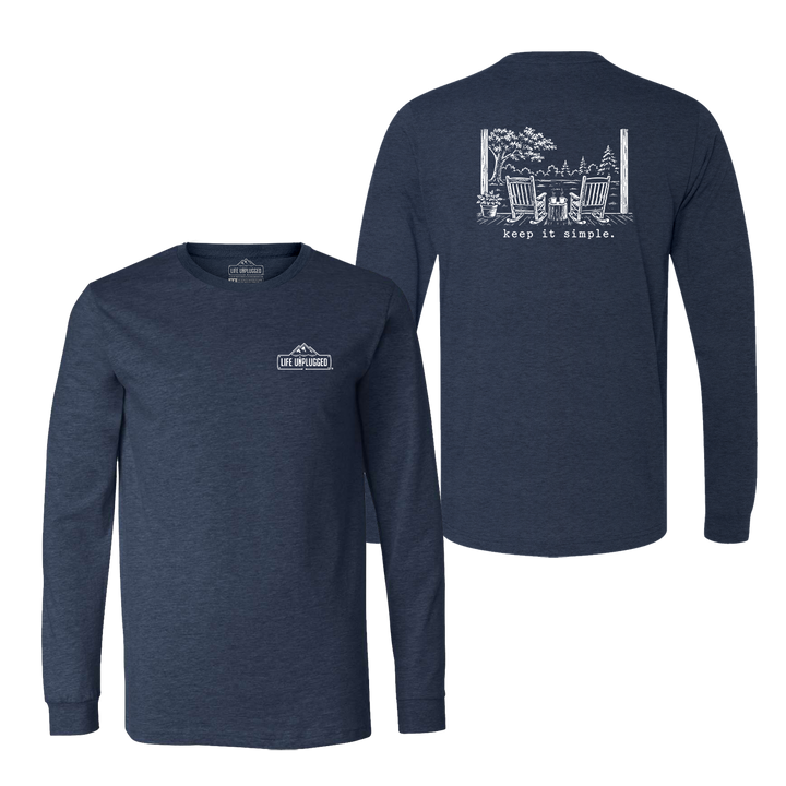 KEEP IT SIMPLE. Long Sleeve T-Shirt