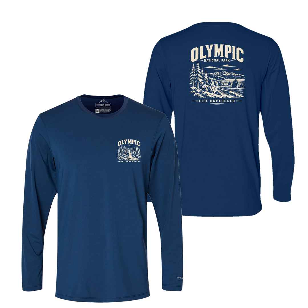 OLYMPIC NATIONAL PARK Performance Long Sleeve with UPF 50+