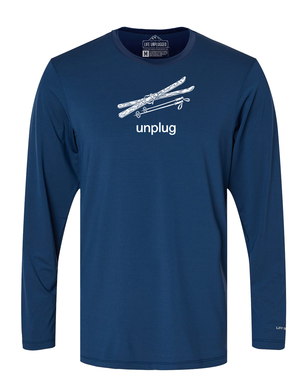 VINTAGE SKIS Performance Long Sleeve with UPF 50+