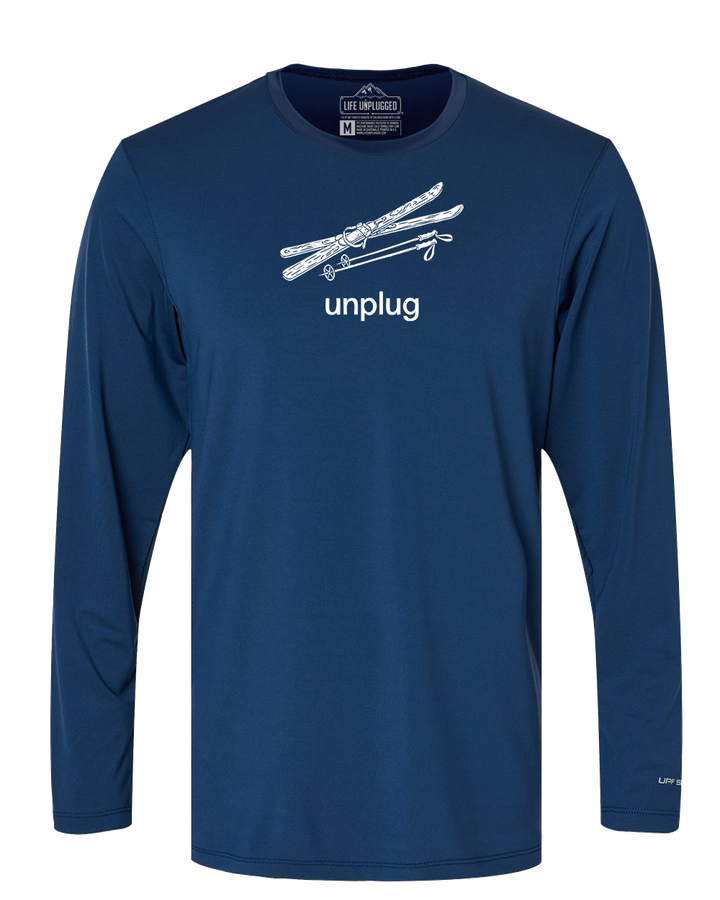 VINTAGE SKIS Performance Long Sleeve with UPF 50+