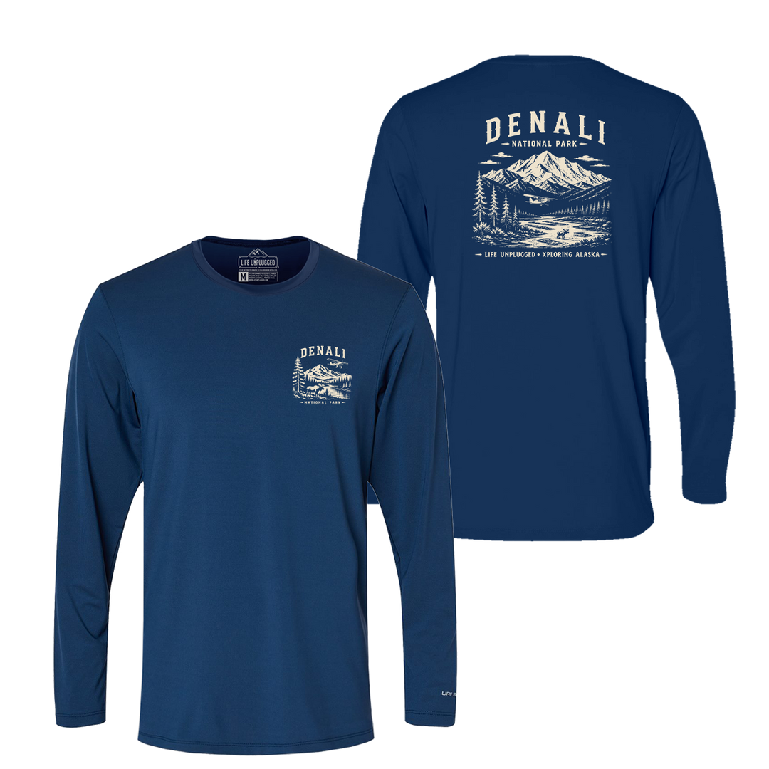 DENALI NATIONAL PARK Performance Long Sleeve with UPF 50+