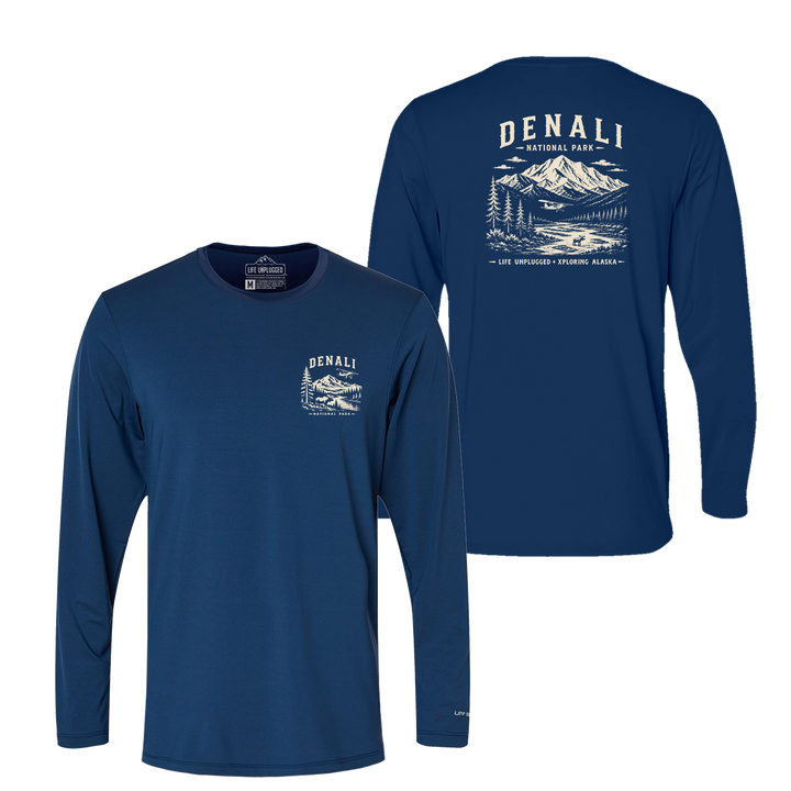DENALI NATIONAL PARK Performance Long Sleeve with UPF 50+