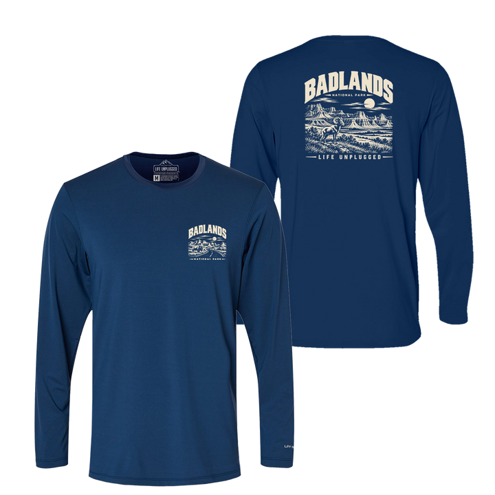 BADLANDS NATIONAL PARK Performance Long Sleeve with UPF 50+