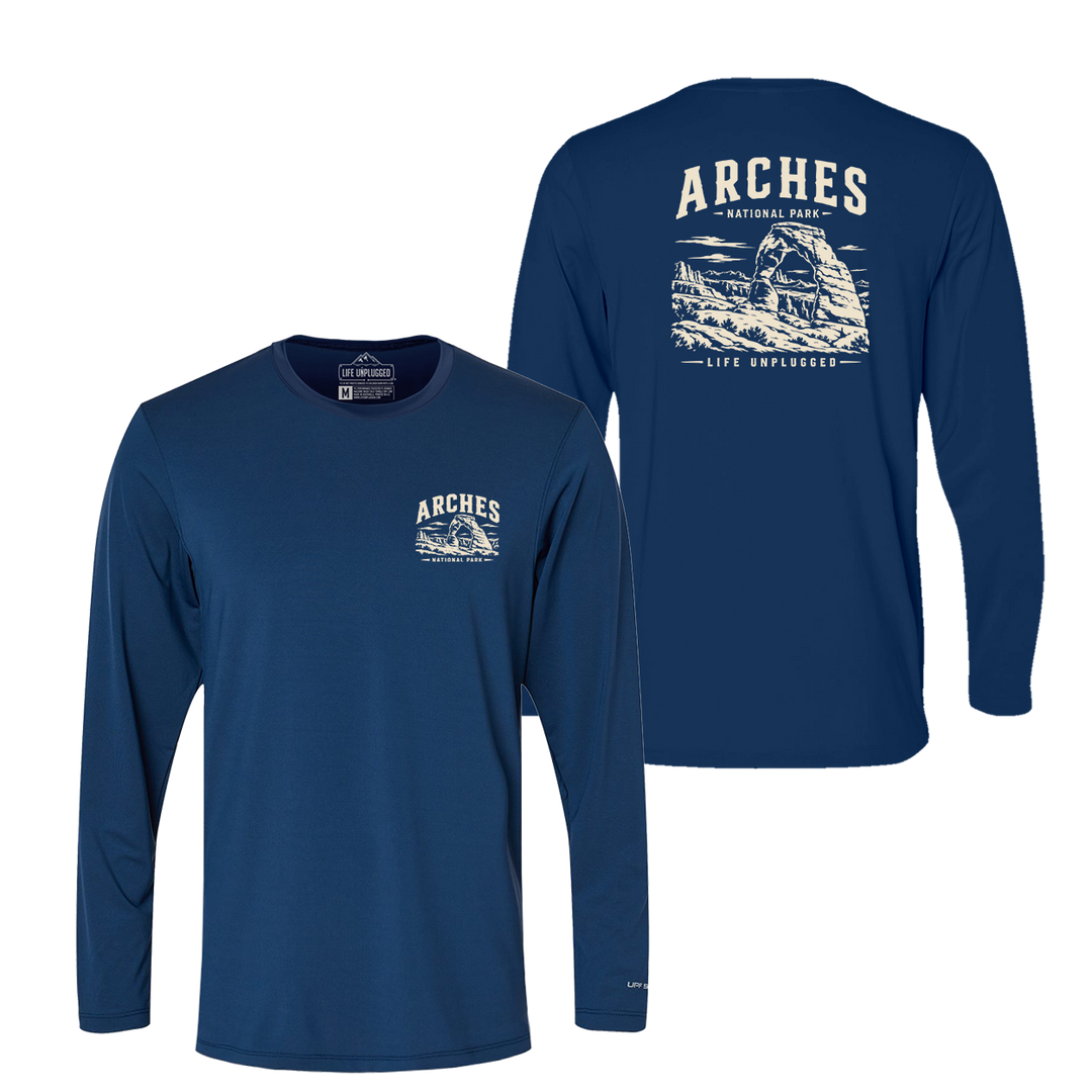 ARCHES NATIONAL PARK Performance Long Sleeve with UPF 50+