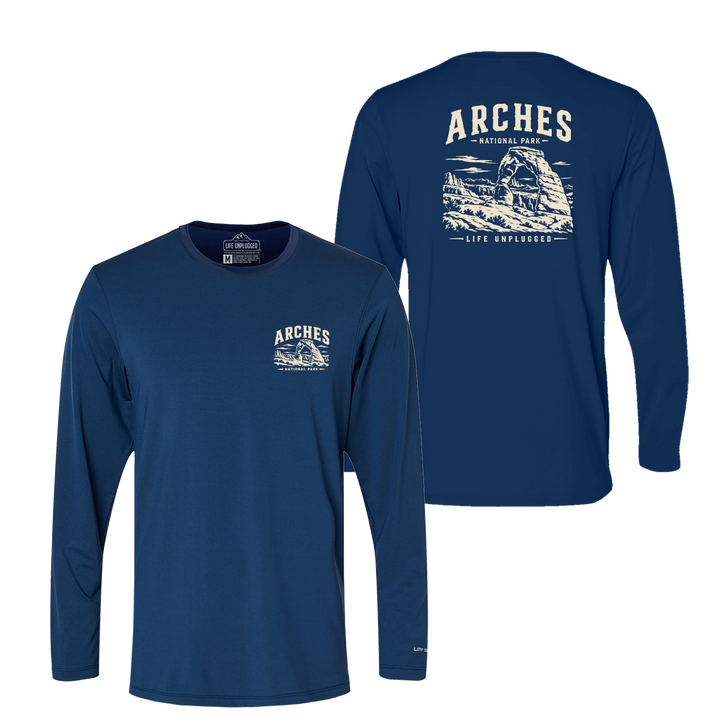 ARCHES NATIONAL PARK Performance Long Sleeve with UPF 50+