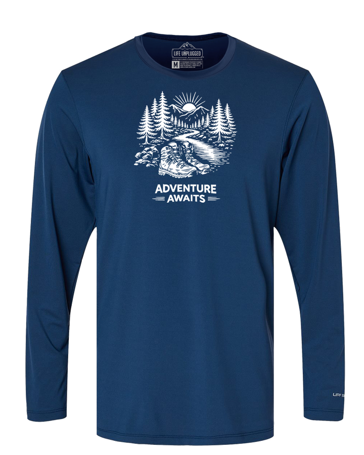 ADVENTURE AWAITS Performance Long Sleeve with UPF 50+