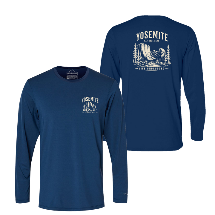 YOSEMITE NATIONAL PARK Performance Long Sleeve with UPF 50+