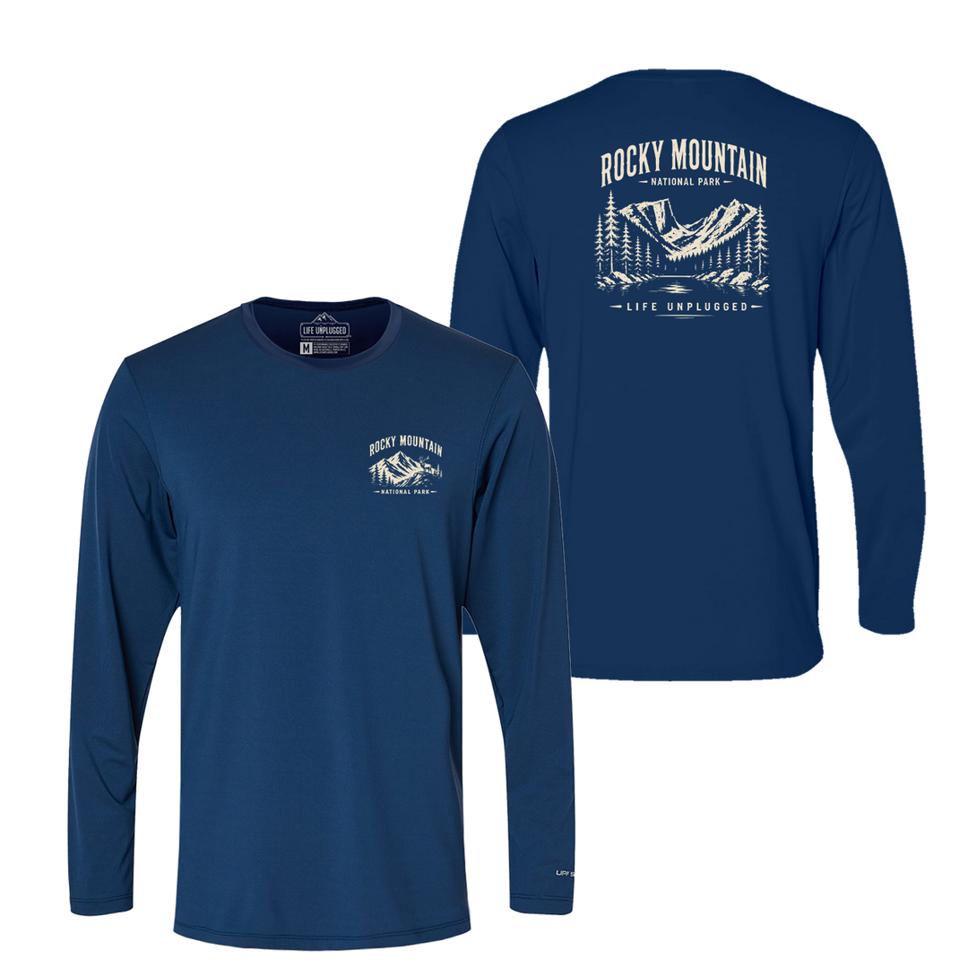 ROCKY MOUNTAIN NATIONAL PARK Performance Long Sleeve with UPF 50+