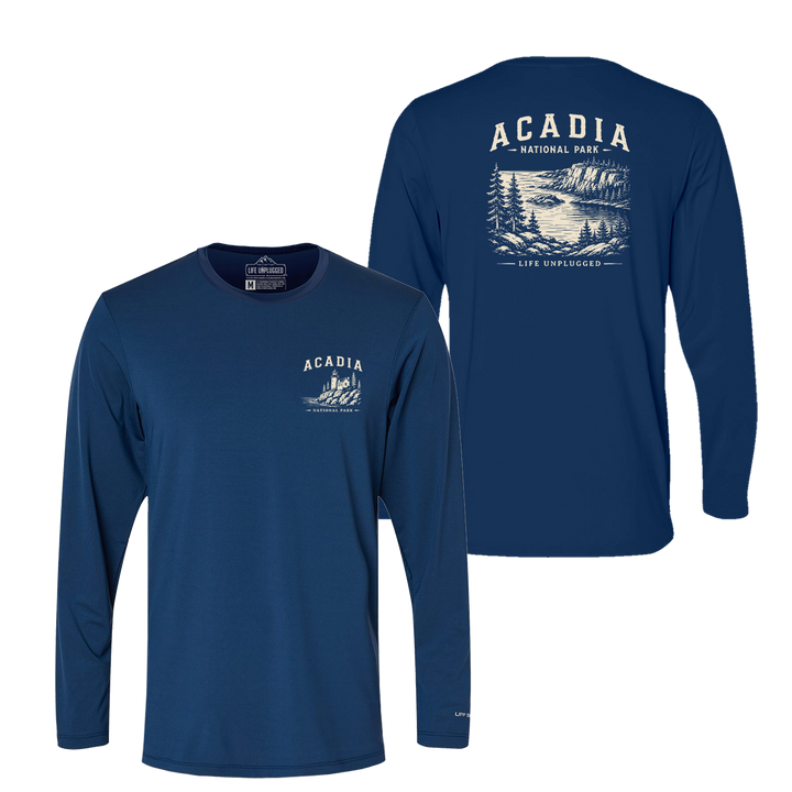 ACADIA NATIONAL PARK Performance Long Sleeve with UPF 50+