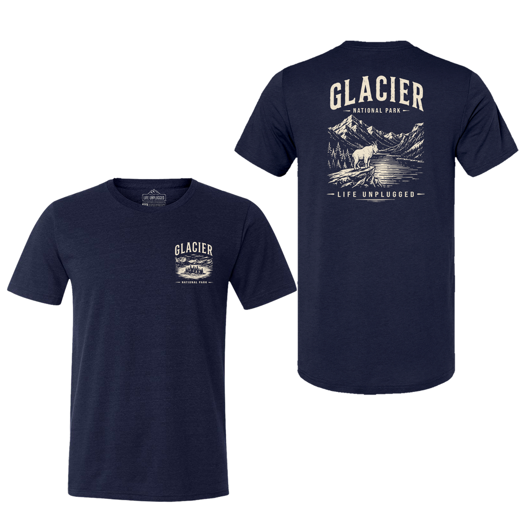 GLACIER NATIONAL PARK Triblend T-Shirt