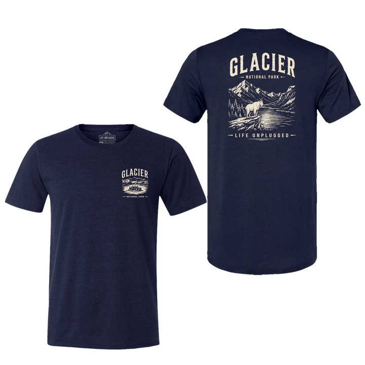 GLACIER NATIONAL PARK Triblend T-Shirt