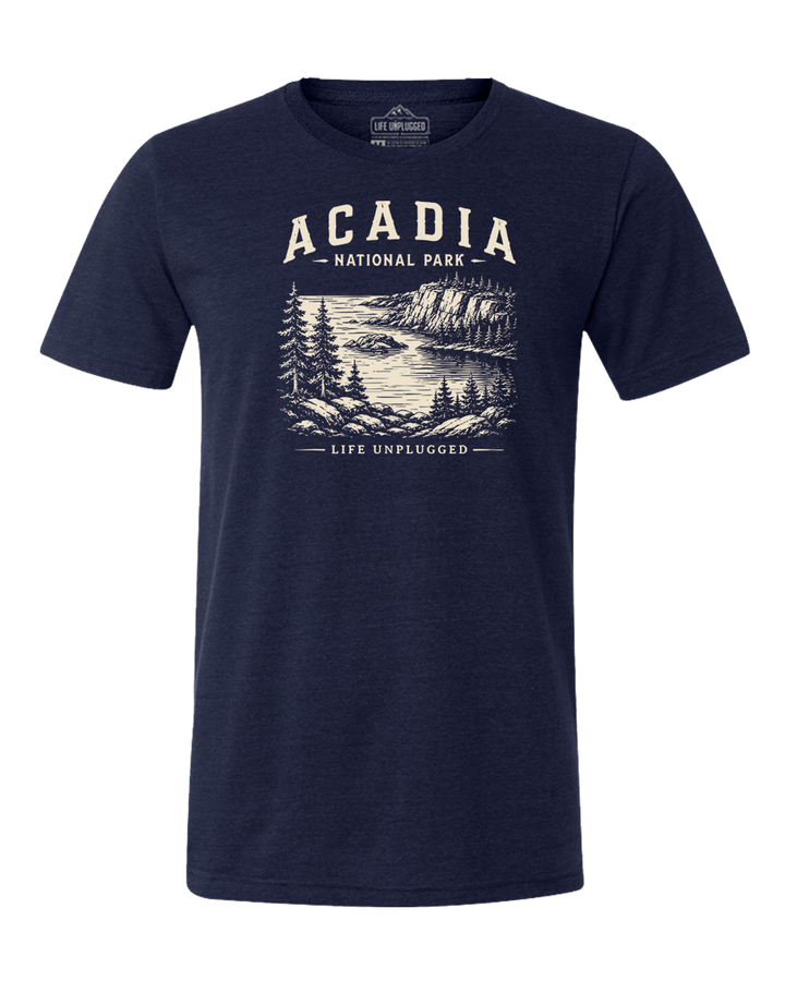 ACADIA NATIONAL PARK Triblend T-Shirt
