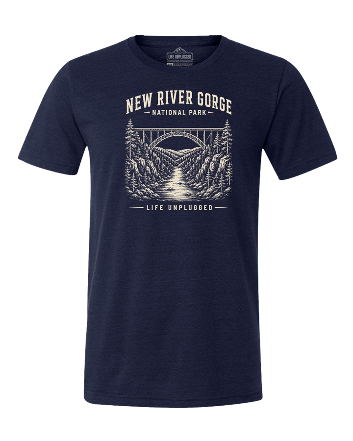 NEW RIVER GORGE NATIONAL PARK Triblend T-Shirt