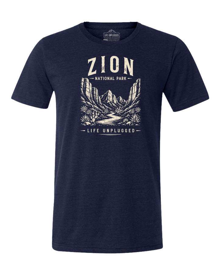 ZION NATIONAL PARK Triblend T-Shirt