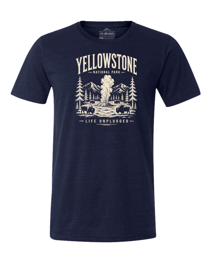 YELLOWSTONE NATIONAL PARK Triblend T-Shirt
