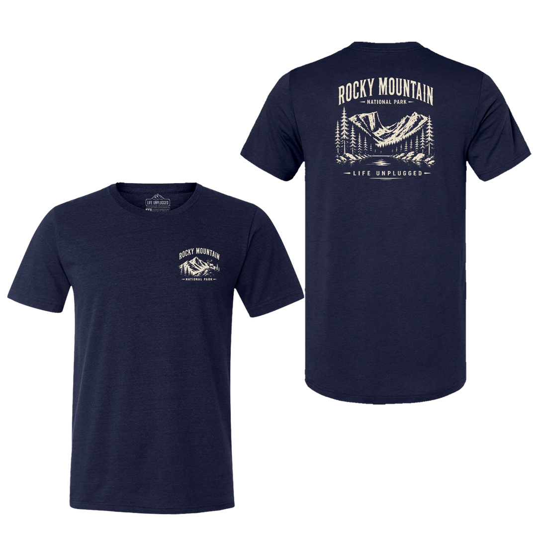 ROCKY MOUNTAIN NATIONAL PARK Triblend T-Shirt