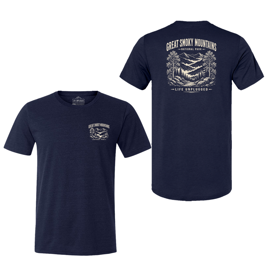 GREAT SMOKY MOUNTAIN NATIONAL PARK Triblend T-Shirt