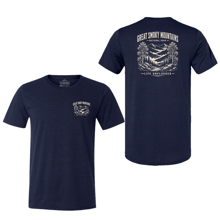 GREAT SMOKY MOUNTAIN NATIONAL PARK Triblend T-Shirt