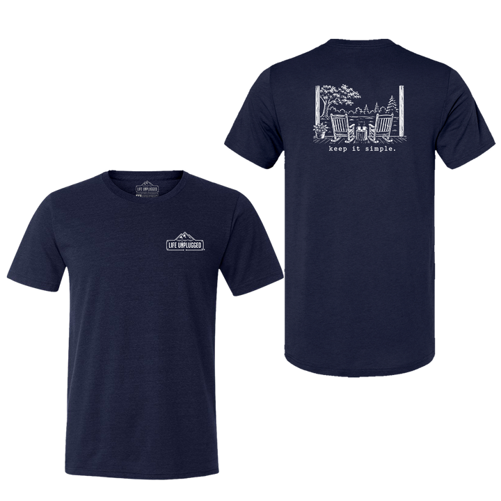 KEEP IT SIMPLE. Triblend T-Shirt