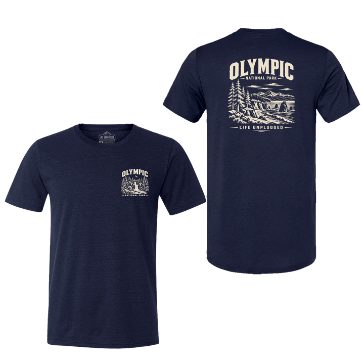 OLYMPIC NATIONAL PARK Triblend T-Shirt
