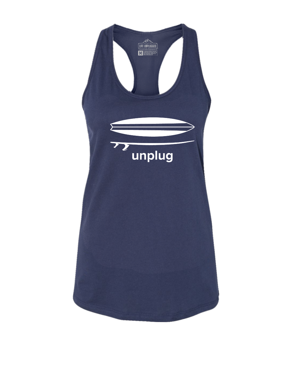 Surfing Women's Racerback Tank Top