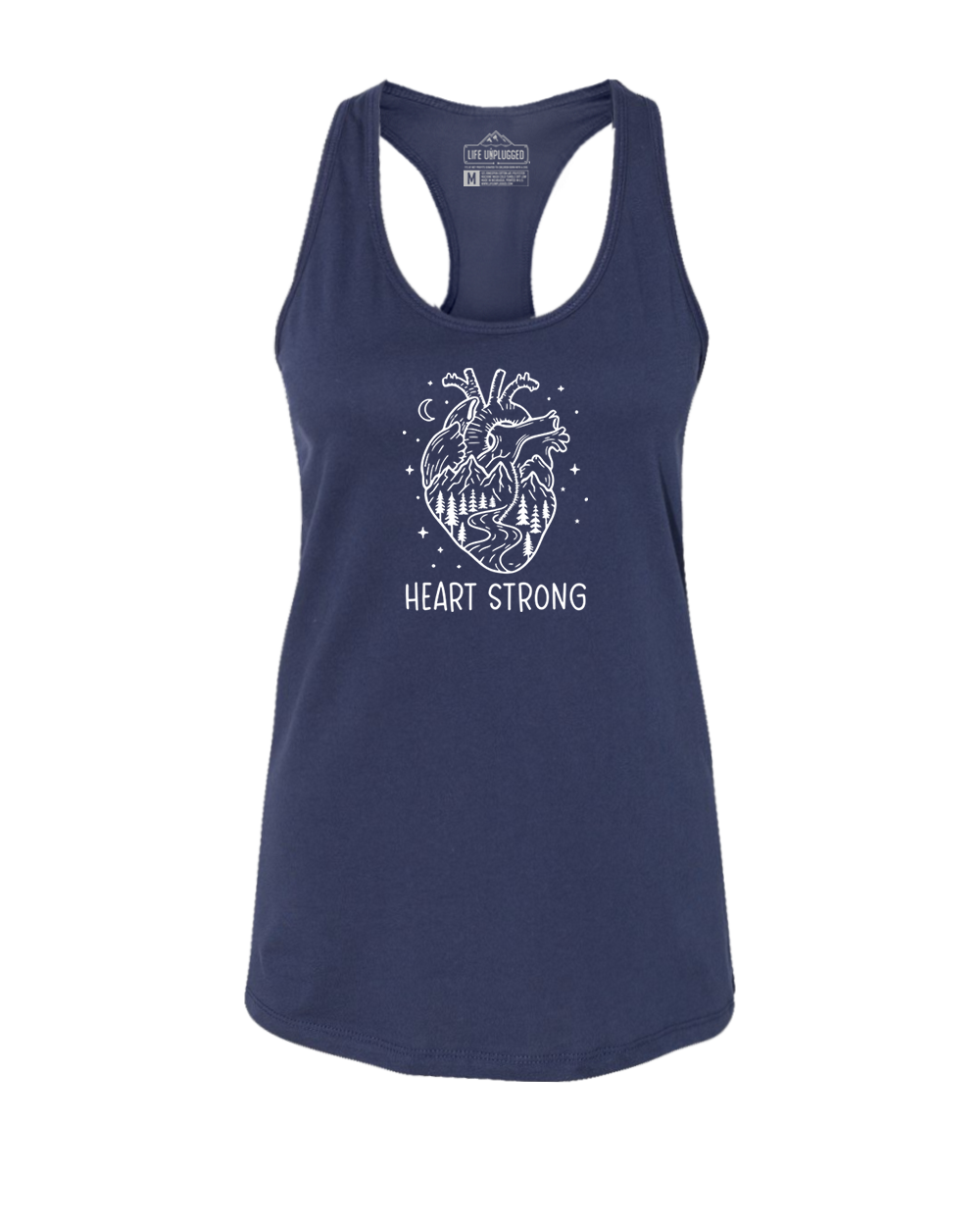 HEART STRONG Women's Racerback Tank Top