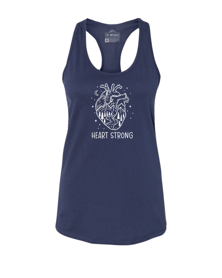 HEART STRONG Women's Racerback Tank Top