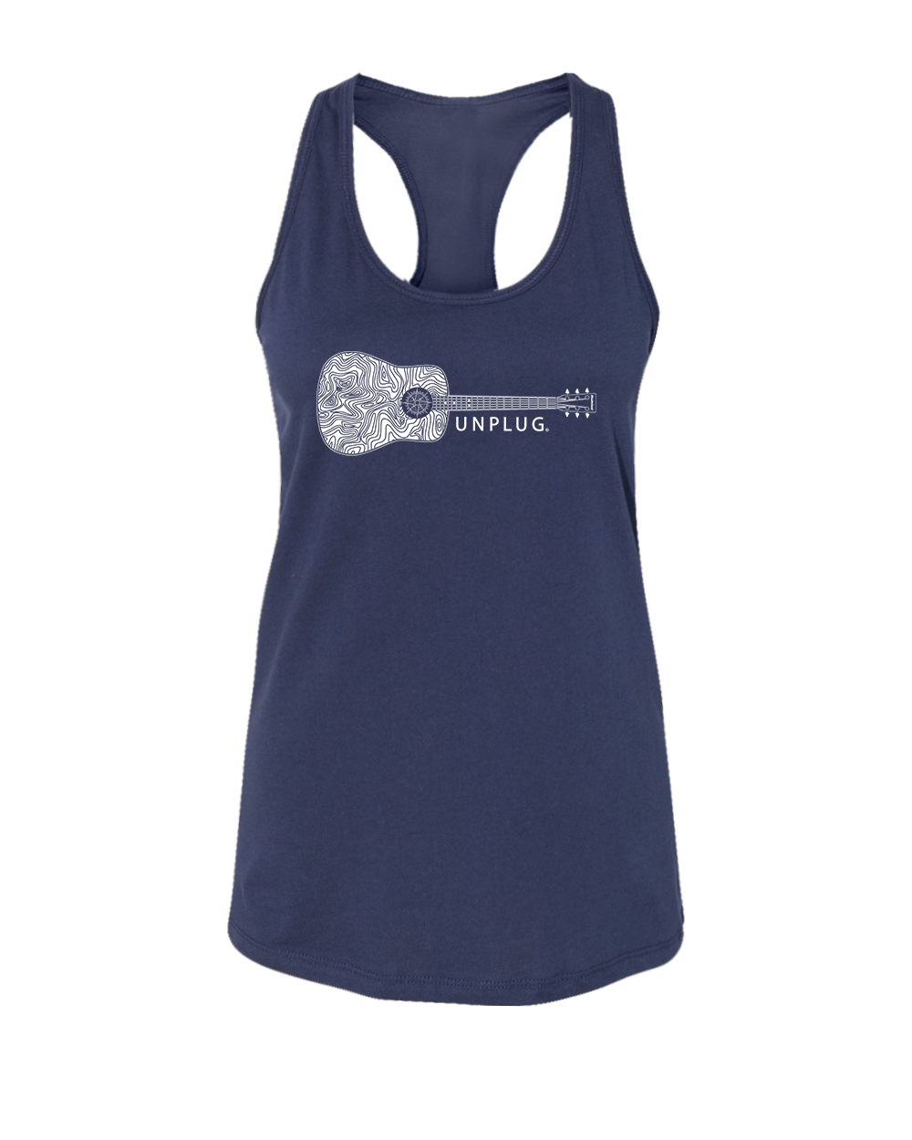 Guitar Women's Racerback Tank Top